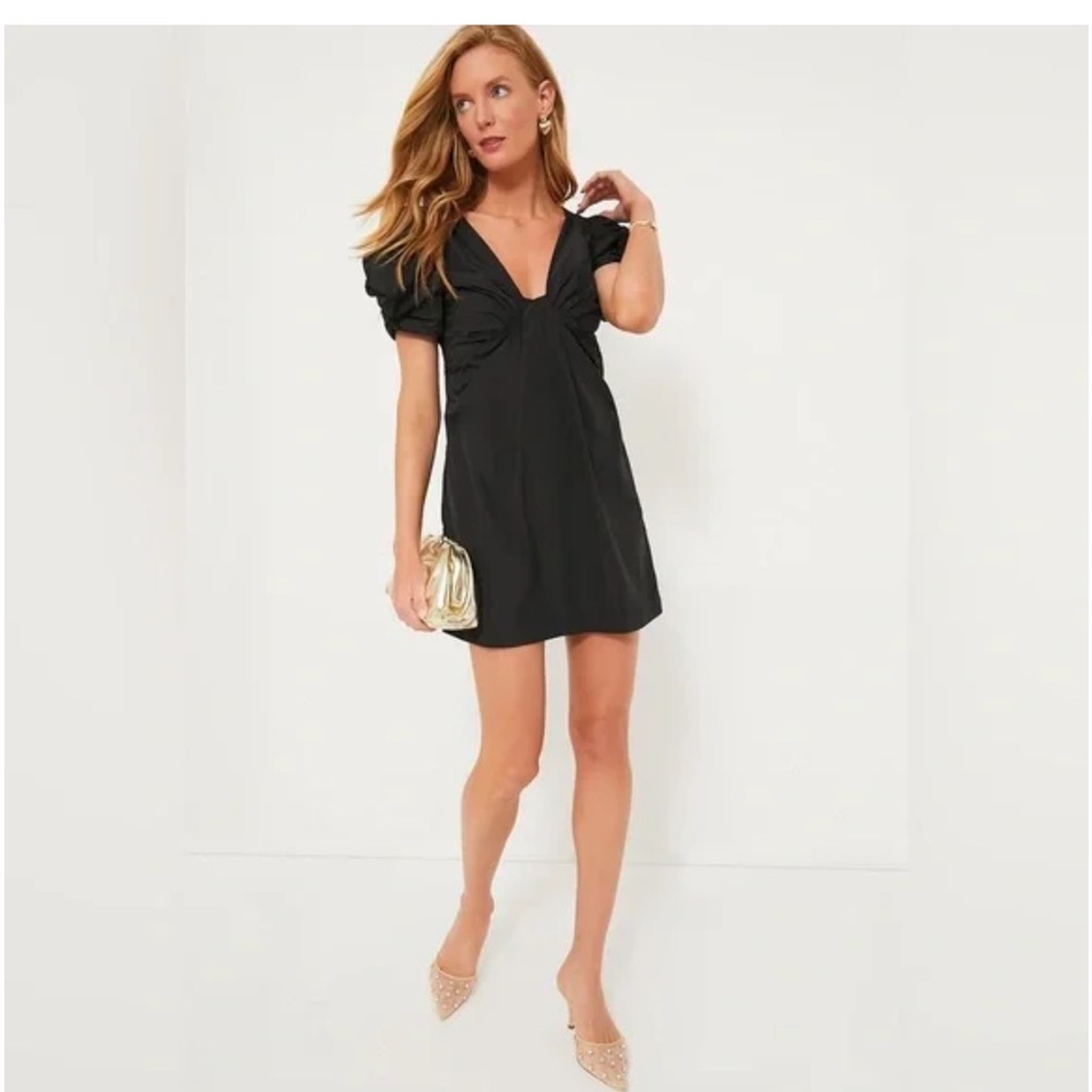 Tucknernuck NWT Hyacinth House Black Tinsley Mini Dress